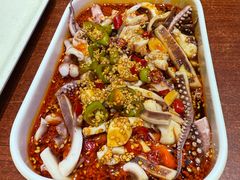 捞汁鱿鱼-金刚山烧烤(中山路店)