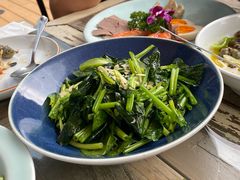 孜然菠菜-江南驿·二十余年创意杭帮味(良渚玉鸟集店)