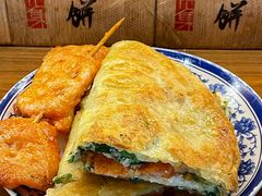 韭菜蛋饼-老客满蛋饼(双塔市集店)