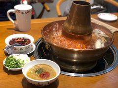 现炸辣椒油-清真·老门框爆肚涮肉·中华老字号(丰管路店)