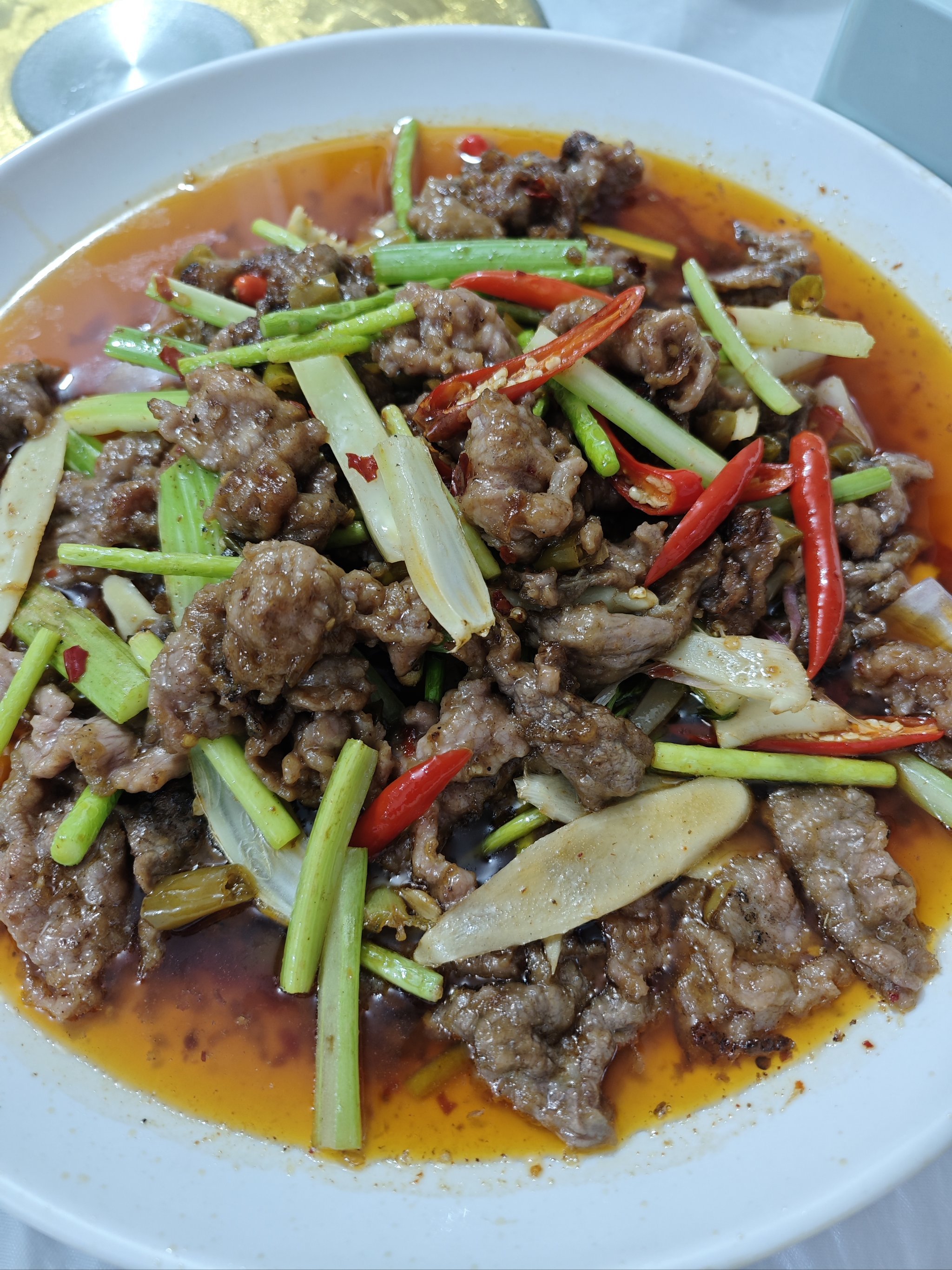 云篆山上的招牌菜"土匪牛肉"‼️必须强烈推荐