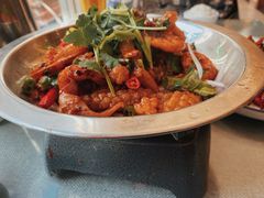 干锅鱿鱼虾-小街天府