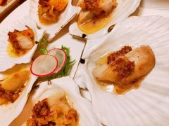 烤扇贝-王鼎精致料理铁板烧(世博源店)