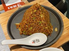 芝士酱油炒饭-探鱼·鲜青椒爽麻烤鱼(银泰城店)
