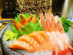 三文鱼北极贝甜虾刺身拼盘-吉川居酒屋(建国北路店)