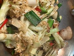 香锅花菜-绿茶餐厅(滨海万达广场店)