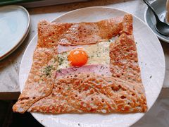 巴黎火腿鸡蛋芝士蘑菇可丽饼-RAC BAR(安福路店)