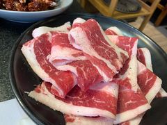 烤五花肉-草家酱蟹炭火烤肉店(珲春南路一店)