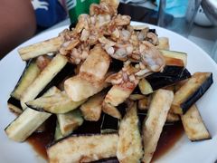 蛤蜊肉拌茄子-华春餐馆(鱼山路店)