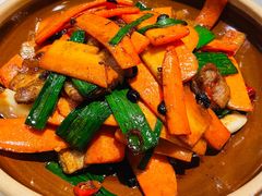 干锅黑山猪炒胡萝卜-金鼎轩(亚运村店)