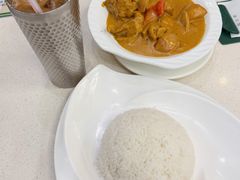 咖喱鸡饭-万利港式茶餐厅