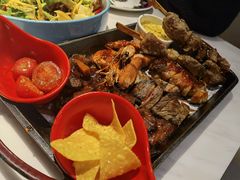 切牛胸肉拼盘-Gray Whale 灰鲸餐厅(北美N1店)