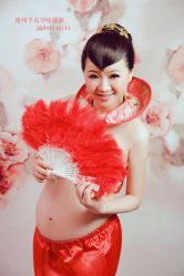 -海岸风光儿童摄影