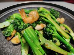 石烹虾仁西兰花-北平食府·北京烤鸭(北京西站六里桥店)