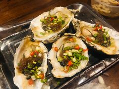 清蒸原味生蚝-威海小海鲜大排档胖哥烧烤(双井店)