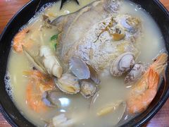 鲳鱼海鲜面-台州老六海鲜面馆(上南总店)