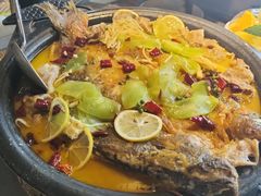 -探鱼·鲜青椒爽麻烤鱼(天一广场店)
