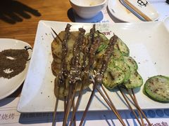 烤鸡胗-木屋烧烤(万德庄店)