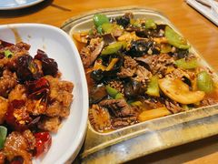 爆炒腰花-晚归月亮湾私家菜(临邑路店)