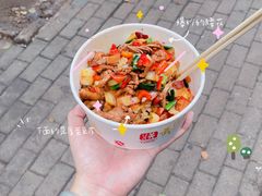 牛肉腰花二合一豆皮-周记热干面豆皮大王(桃花东街店)