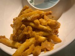 咸蛋黄炸薯条-绿茶餐厅(西湖银泰百货店)