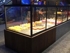 面包甜点陈列柜-LELECHA乐乐茶(上海五角场万达广场店)