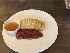 香肠拼鱼饼-朴墅(西湖青芝坞店·杭帮菜·家宴.14年的店)