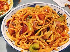 臊子肉炒面片-贺秦生陕面王(富力城店)