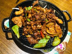 炙子炒烤羊肉-院落新京菜·烤鸭(地安门店)