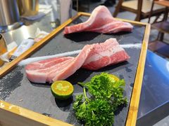 厚切黑猪五花肉-朴太院·烤肉万岁·创意首尔料理(中联广场店)