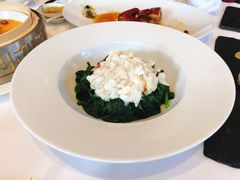 龙虾蟹肉扒菜苗-宝丽轩中餐厅BAOLIXUAN