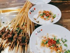 猪油拌粉-盟重烧烤(东瓜山创始店)