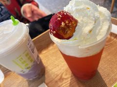 霸气雪顶山楂草莓-奈雪的茶(中粮祥云小镇店)