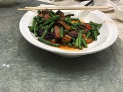紫苏豆角炒茄子-恒宝和宴(合生广场店)