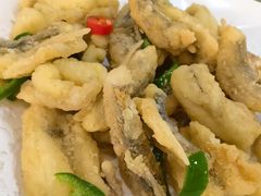 炸九吐鱼-奇香海鲜酒楼