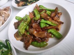 腊肉炒荷兰豆-东山茶寮(新安店)