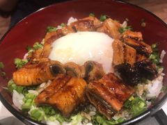 温泉蛋鳗鱼饭-名代宇奈备长炭烧鳗鱼居酒屋