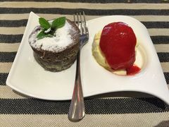 热巧克力蛋糕配香草冰激凌-兰特伯爵西餐厅·啤酒屋(方庄店)