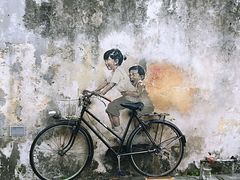 -槟城街头艺术街区