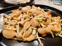 韭黄鲜菌炒带子-漢舍中国菜馆(889广场店)