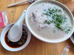 洲心大粥-洲心街道青联村镜记烧肉