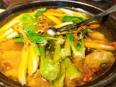 党参老母鸡煲-兰婆婆餐厅淳安菜