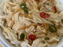 白灼腐竹-六叔农家餐馆