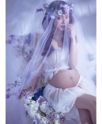 点击看大图 -十月孕记孕妈妈摄影