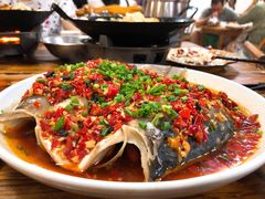剁椒鱼头-胡师傅三下锅(汽车站店)