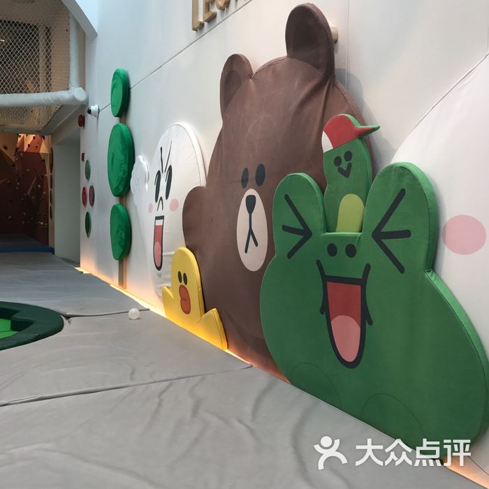 in kids with line friends图片-北京儿童主题乐园-大众点评网