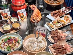 -百彦蒙古包·碳烤羊排·手抓羊肉(万江首店)