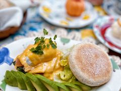 自制三文鱼班尼迪克蛋-弗兰克牛排西餐厅Ribone steak house(柠檬花园店)