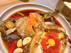 -草家酱蟹炭火烤肉店(珲春南路一店)