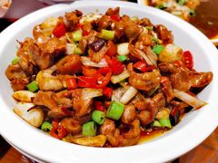 辣炒鸡胗-宴礼烤鸭本味菜(蠡县商业步行街店)